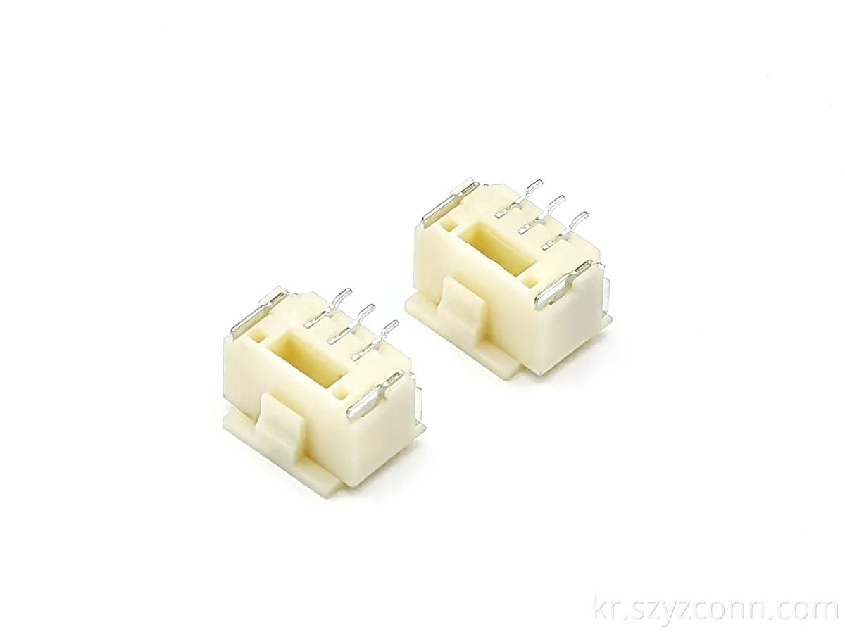 GH1.25mm Pitch Wafer Vertical SMT Pin header Connector 3P